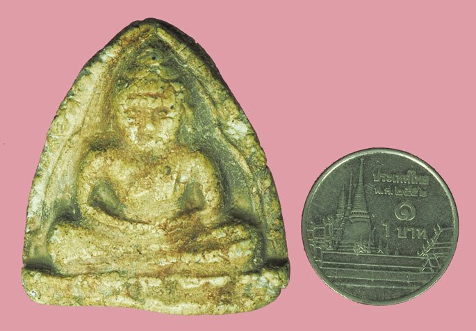 ขายแล้ว*38136 พระกรุ หลวงพ่อโต กรุทัพข้าว สุโขทัย เนื้อผง(ดูง่าย) 13