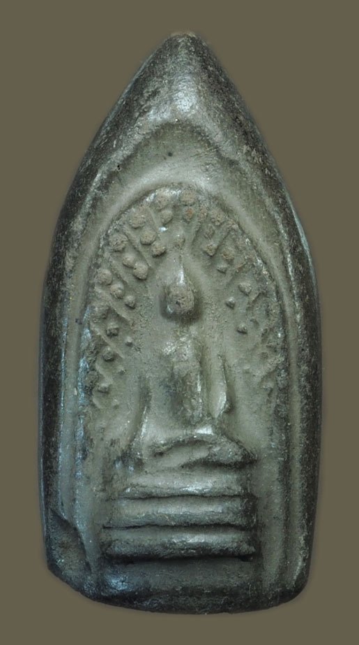 ขายแล้ว*40442 พระกริ่งวัดประดู่ อยุธยา เนื้อดินผสมผงใบลาน 9.1