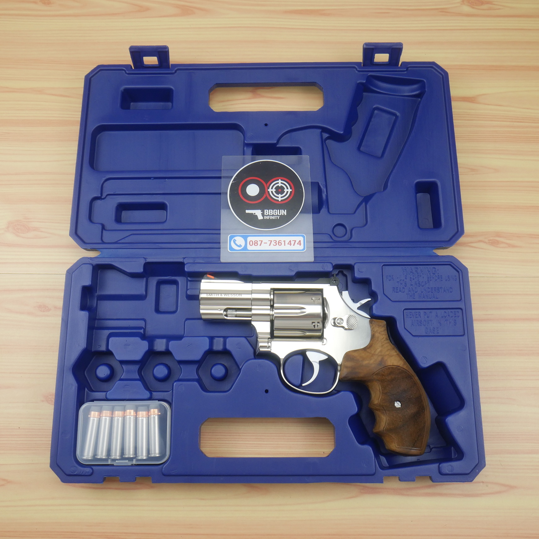 บีบีกัน ลูกโม่ 2.5 นิ้ว ARES Revolver 2.5" Model ระบบแก๊ส Co2 BB GUN