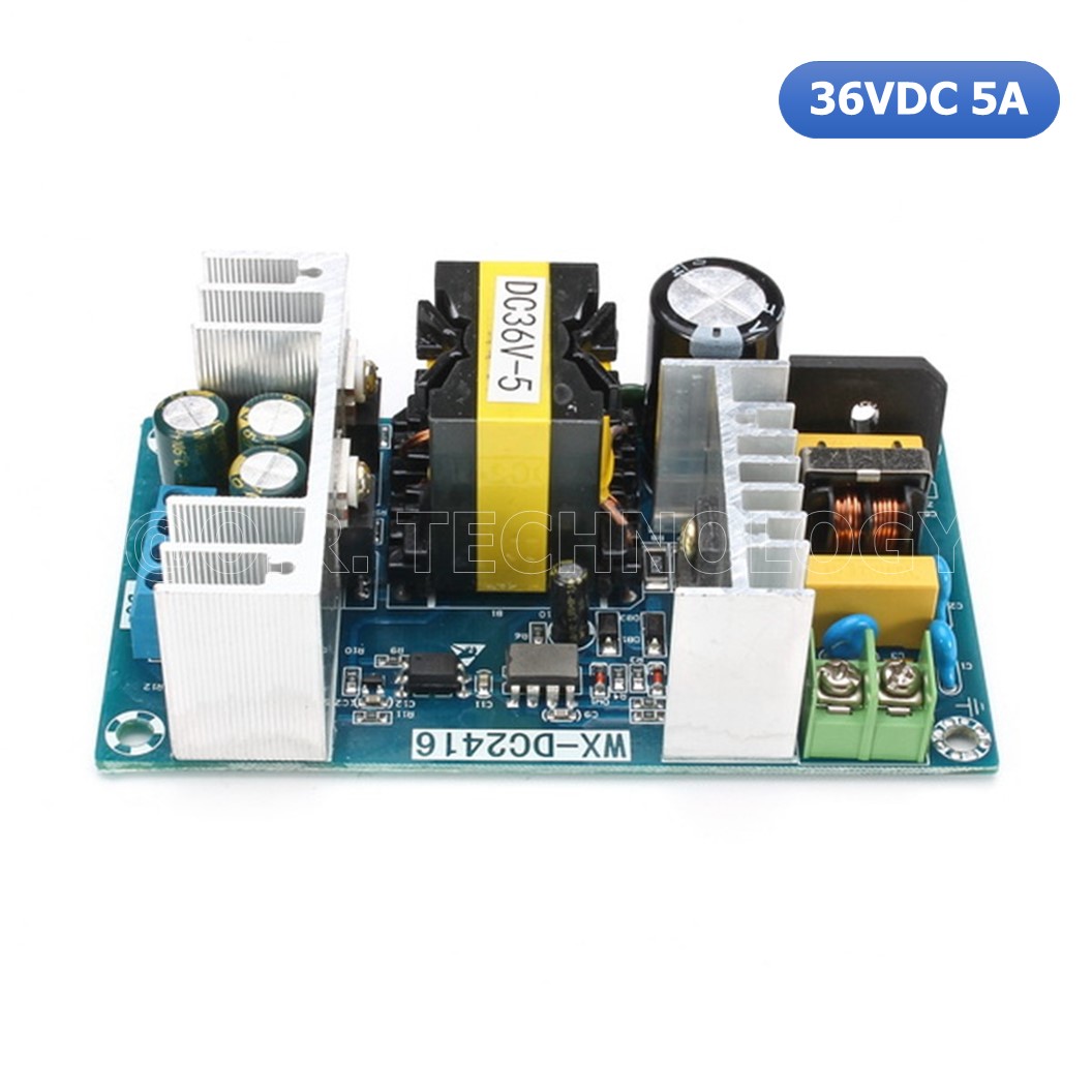 (1ชิ้น) AA612 ตัวแปลงไฟ สวิตช์จ่ายไฟ สวิตชิ่ง AC-DC Switching Power Supply Board 100-240VAC to 36VDC 5A 180W