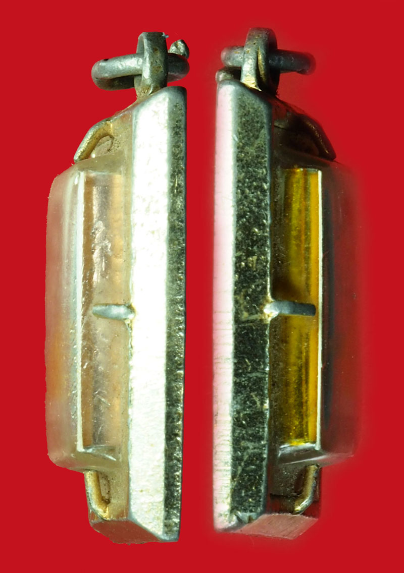 *35897 รูปถ่ายหลังตะกรุดหลวงพ่อพริ้ง วัดโบสถ์โก่งธนู ลพบุรี 69