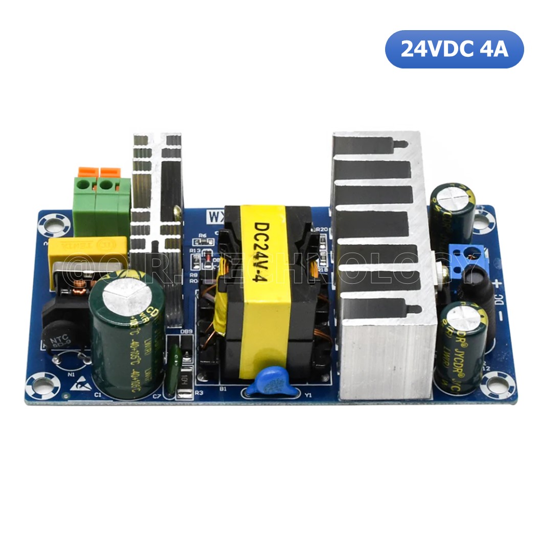 (1ชิ้น) AA235 ตัวแปลงไฟ สวิตช์จ่ายไฟ สวิตชิ่ง AC-DC Switching Power Supply Board 100-240VAC to 24VDC 4A 100W