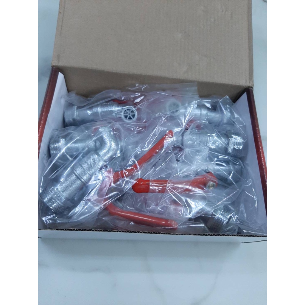 ก๊อกน้ำ ก้านแดง 3/4 (ราคารวมแวท) ก๊อกนํ้าสแตนเลส ก๊อกติดผนัง ก๊อกอเนกประสงค์ ก๊อกล้างพื้น ก๊อกซักผ้า ก๊อกประปา ก๊อกน้ำ (กล่อง 12 อัน)