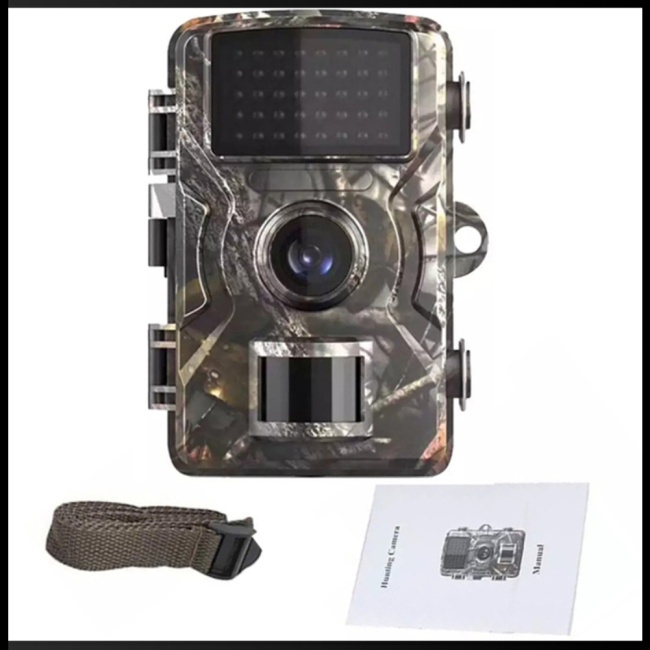 DL001 กล้องล่าสัตว์ 16mp Hd 1080p พร้อมเซนเซอร์ตรวจจับการเคลื่อนไหว 12 เมตร Ip66