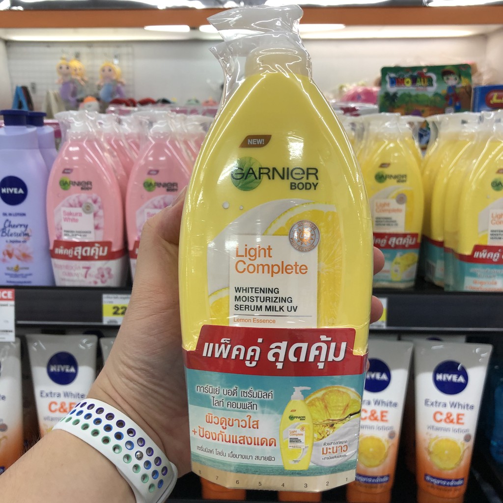 [แพ็คคู่] การ์นิเย่ บอดี้โลชั่น 400 มล. x 2 ขวด Garnier Body Lotion 400 ml x 2 bottles