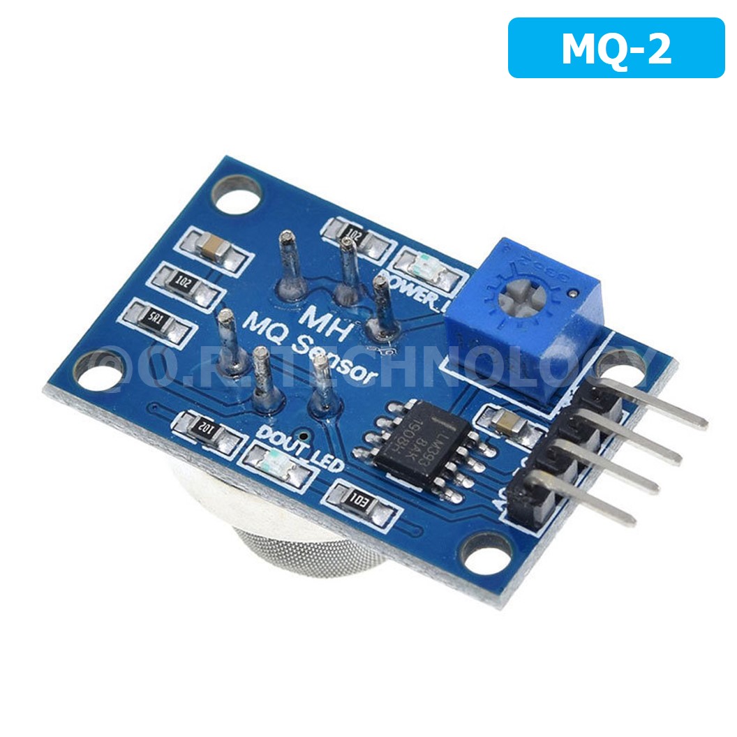 AB046 MQ-2 เซนเซอร์ตรวจจับควัน แก๊สมีเทน Smoke Gas Sensor LPG/Smoke/CO Gas Detection เซนเซอร์แก๊ส เซนเซอร์ตรวจจับก๊าซ