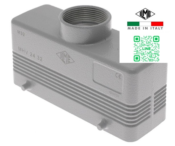 MHV24.32 Metallic Hood top entry M32 4Pegs 24P"ILME"