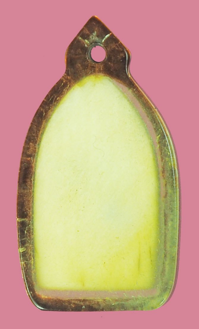 ขายแล้ว*38619 นางกวักงาแกะ หลวงพ่อกวย วัดโฆษิตราราม ชัยนาท เลี่ยมพลาสติกเก่า 27