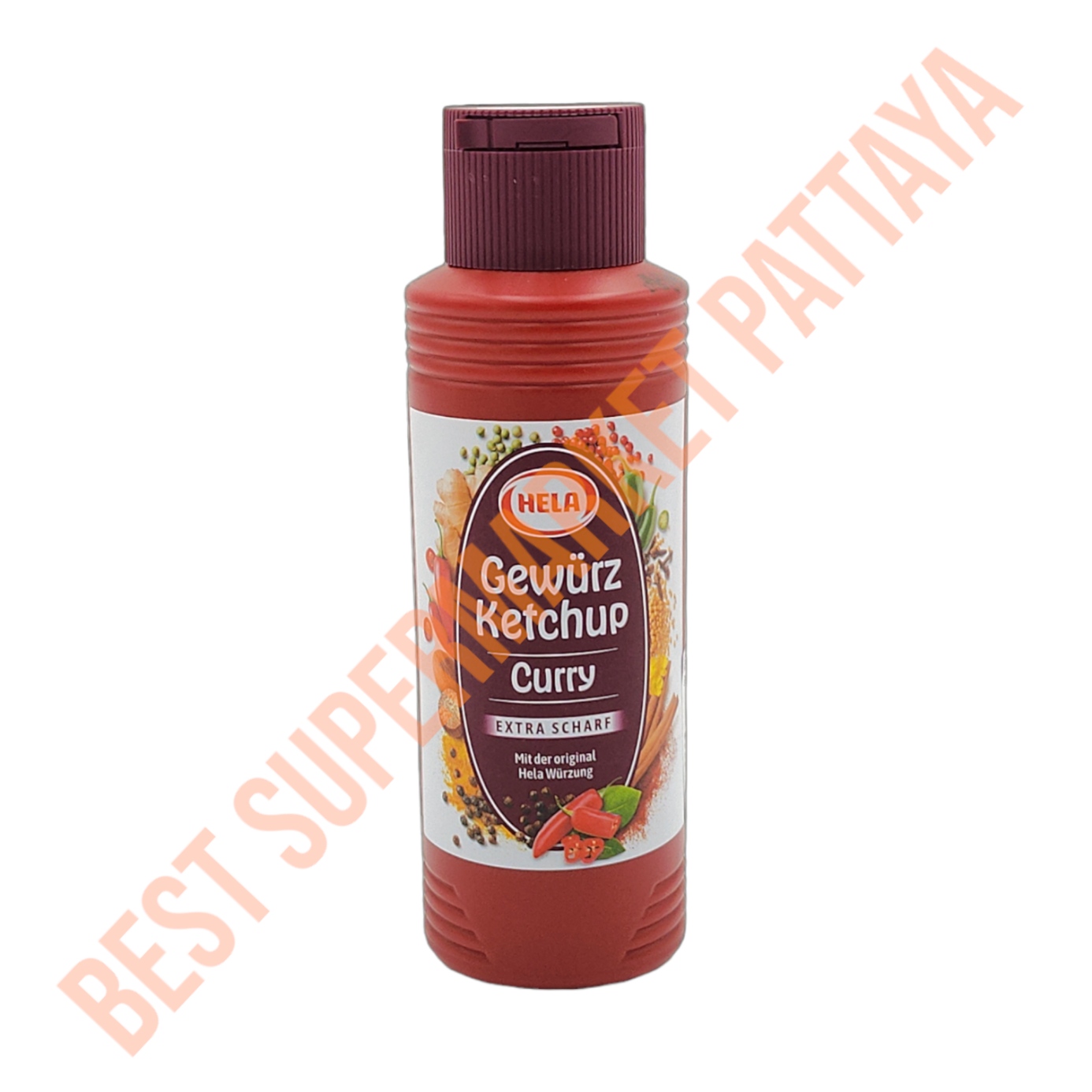 เฮล่า กีเวอรซ์ แค็ทชัพ เคอร์รี่ 300 มล. Hela Gewurz Ketchup Curry 300 ml.
