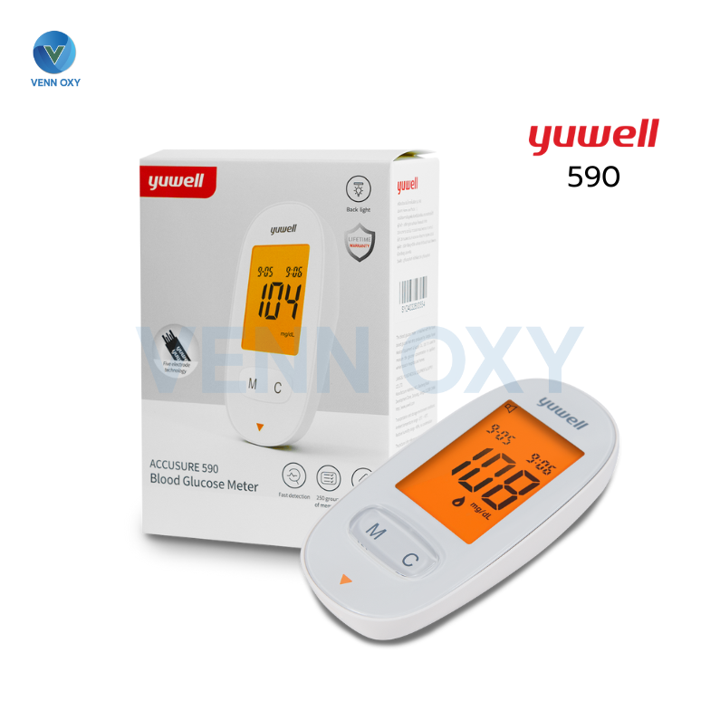 เครื่องวัดน้ำตาลในเลือด Yuwell Blood Glucose Meter รุ่น 590
