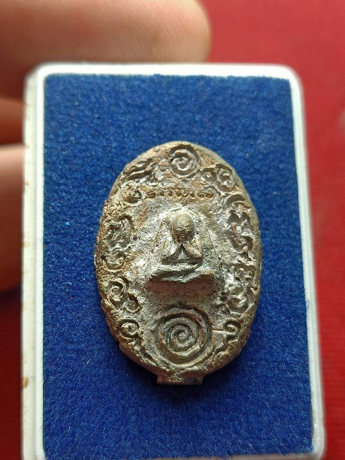 หลวงพ่อทวด หลังพระปิดตา อ.คลังแสง สำนักสงฆ์เขากุฎิ จ.สงขลา พร้อมกล่อง (SKU-12529)