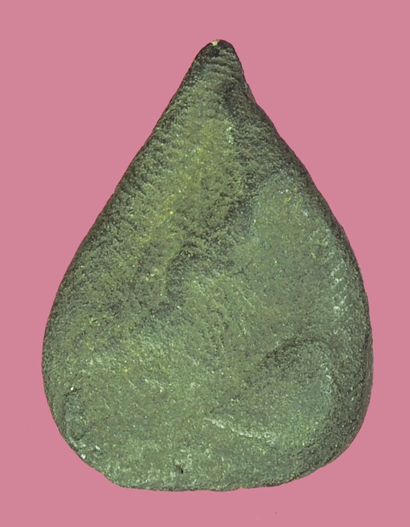 *39631 พระกลีบบัวพุทธกวัก เนื้่อผงผสมว่านเก่าไม่ทราบที่และปีสร้าง 3