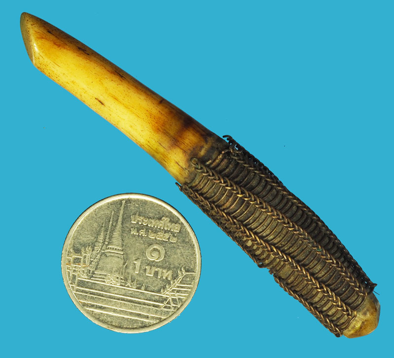 *37615 เครื่องรางประเภทเขี้ยว ถักลวดเก่าๆ 12