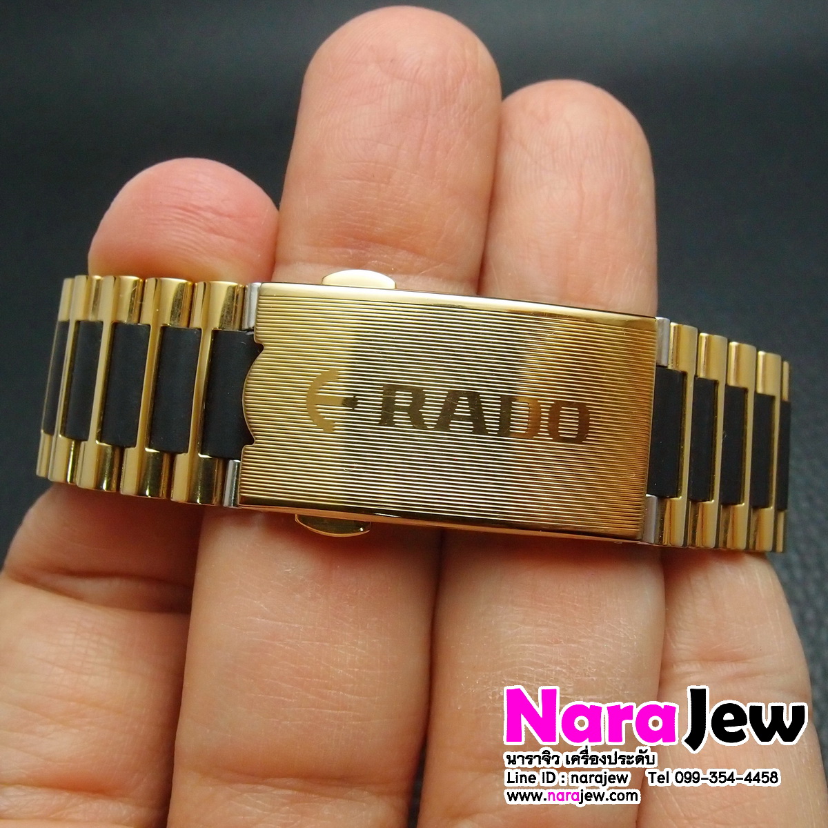 นาฬิกา RADO Diastar ผู้ชาย Automation รุ่น R12413584 นาฬิกาหลุดจำนำ **เรือนนี้ข้อมือ 16 ซม.ลดข้อต่อได้อีก**