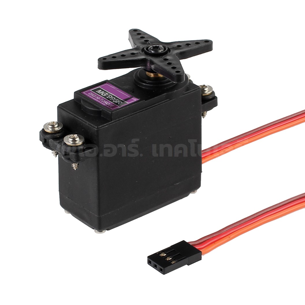 เซอร์โวมอเตอร์ Servo MG996R/MG995/MG945 13KG 180องศา/360องศา เฟืองโลหะ MG996 Tower Pro High Torque Servo Motor /ตัวยึดเซอร์โว Servo support bracket