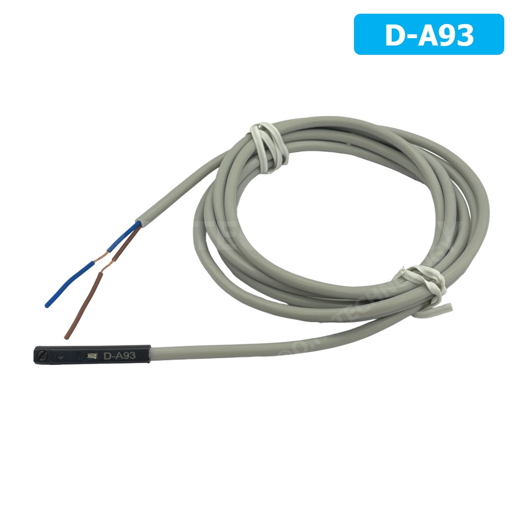 HUGONGELE D-A93 เซนเซอร์กระบอกลม หรีดสวิตช์ Magnetic Sensor Reed Switch เซนเซอร์แม่เหล็ก for Pneumatic Cylinder