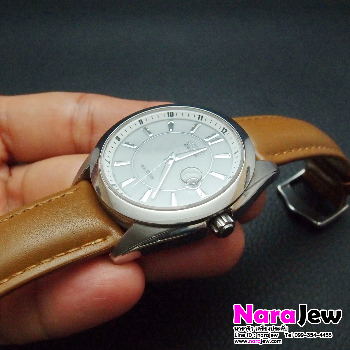 นาฬิกา Citizen ECODRIVE กระจก Sapphire นาฬิกาหลุดจำนำ