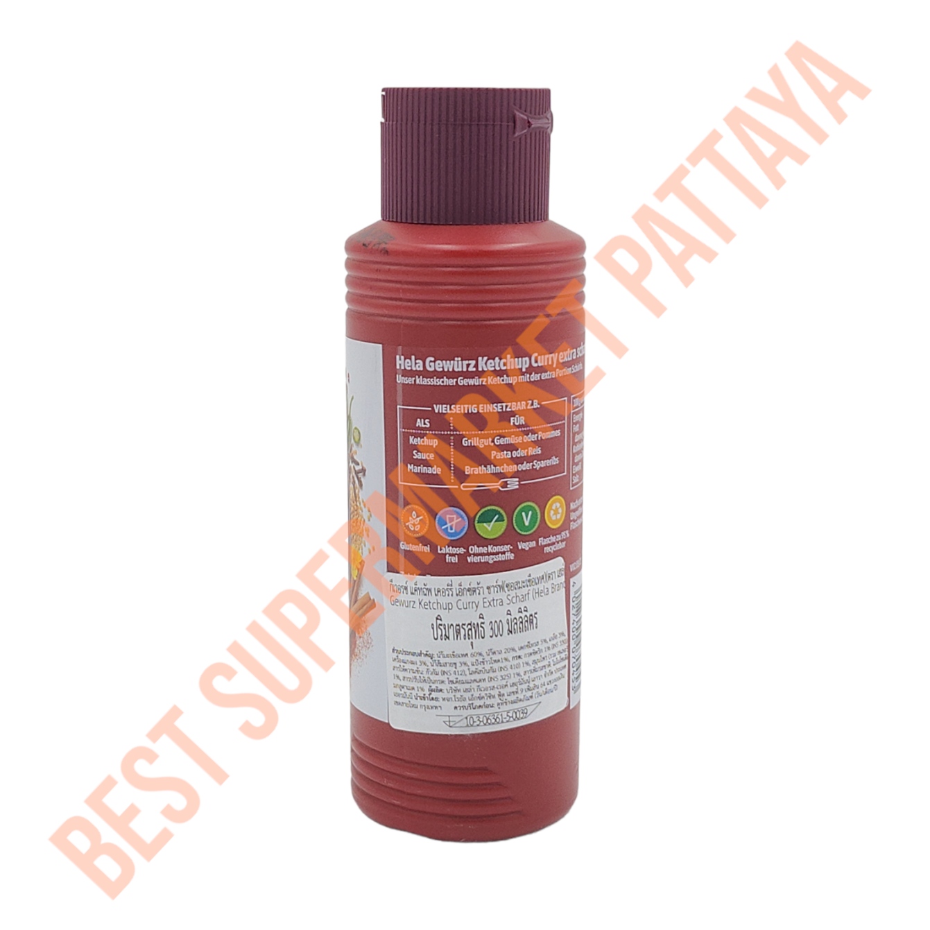 เฮล่า กีเวอรซ์ แค็ทชัพ เคอร์รี่ 300 มล. Hela Gewurz Ketchup Curry 300 ml.