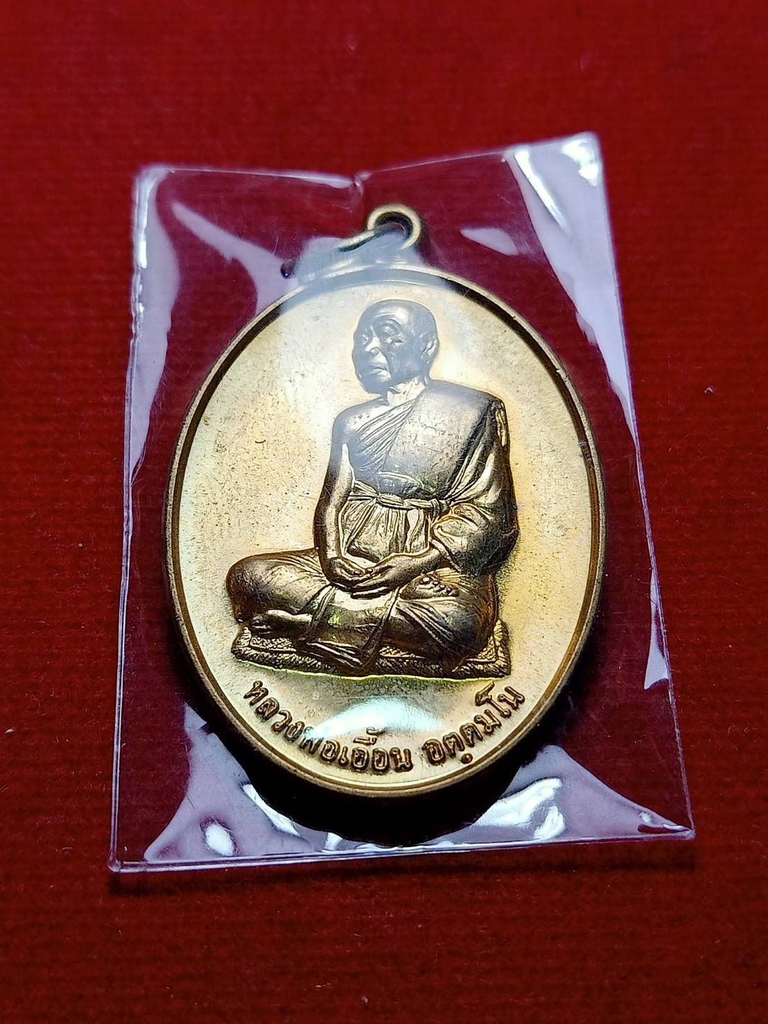 เหรียญหลวงพ่อเอื้อน วัดวังแดงใต้ จ.อยุธยา ปี 2547 (SKU-08366)