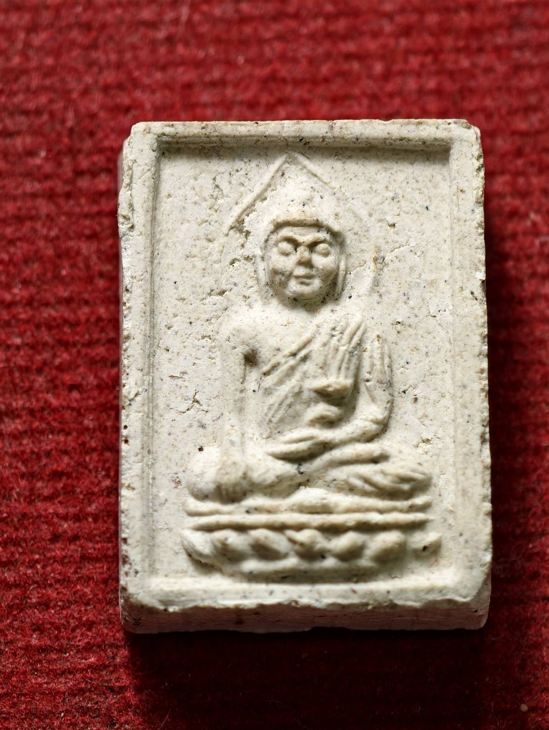 พระผงอุดมสุข หลวงพ่ออุตตมะ วัดวังก์วิเวการาม จ.กาญจนบุรี (SKU-13394)