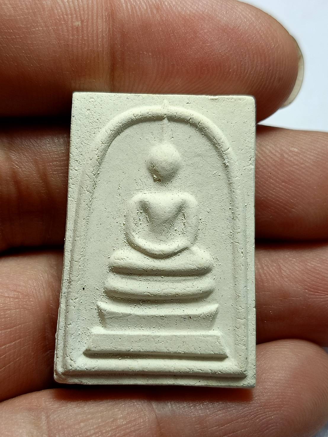 พระสมเด็จบางขุนพรหม (แช่น้ำมนต์) ณ อุโบสถวัดใหม่อมตรส กรุงเทพ พร้อมกล่อง (SKU-11522)