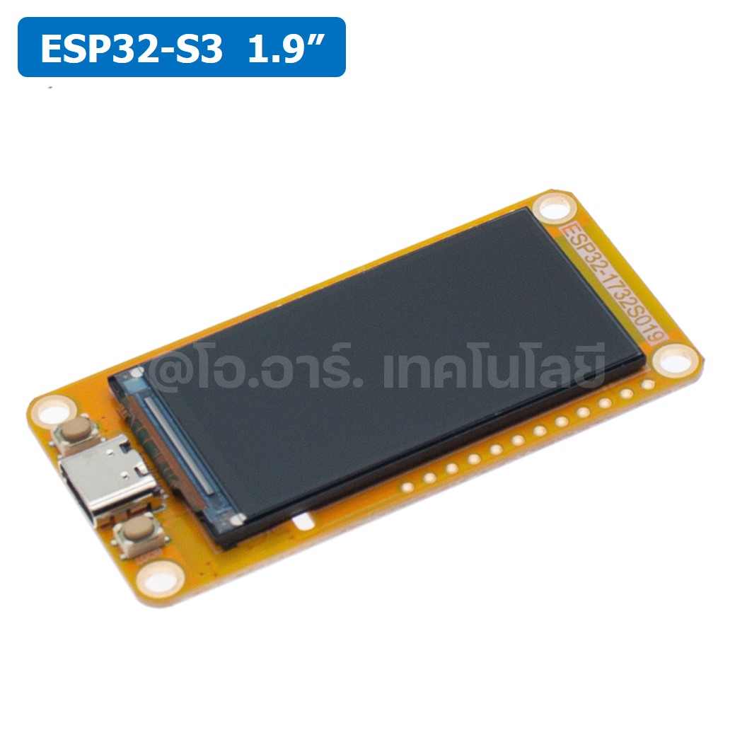 ZP002 ESP32-S3 HMI 8M PSRAM 16M Flash Arduino LVGL LCD IPS 170x320 1.9” EPS32-1732S019 Smart Display ST7789 (No Touch)