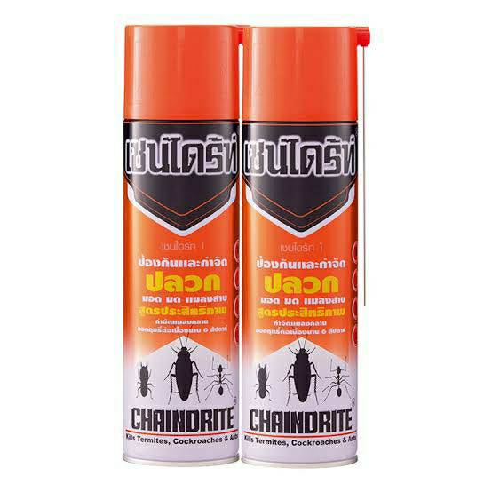 เชนไดร์ท สเปรย์ 450 - 600 ซีซี ขายยกโหลแมลงสาบ (ราคารวมแวท) กำจัดแมลงสาบ แมลงสาบสเปรย์ไล่แมลงสาป ไล่แมลงสาบ