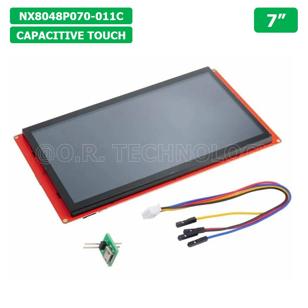 AA647 หน้าจอ Nextion NX8048P070-011C 7 Inch 65K Capacitive Touch Screen Man machine Interface HMI Kernel Enhanced Version หน้าจอสัมผัส