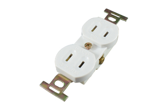 LK1031 Straight Blade Duplex Receptacle 15 Amp, 125 Volt "LKEW