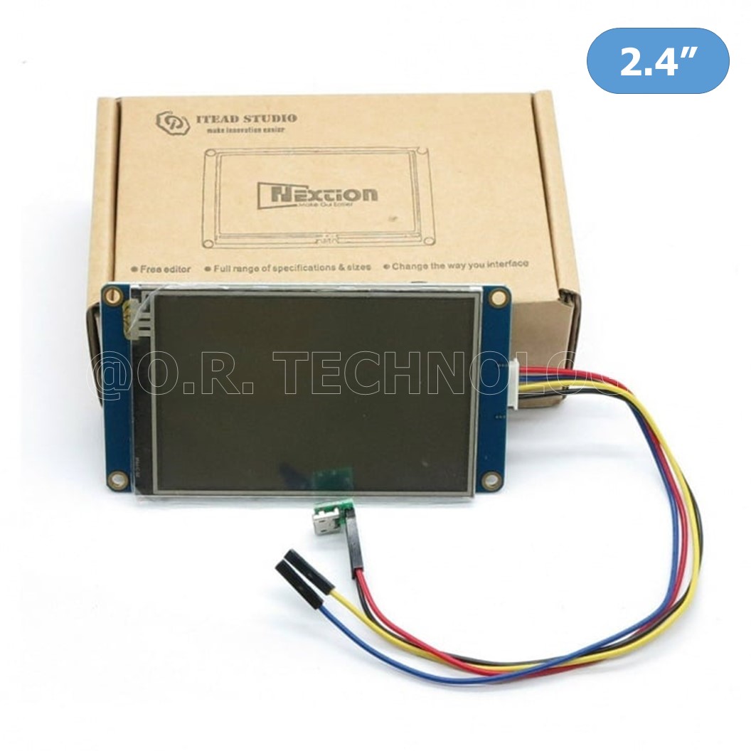 (1ชิ้น) AA292 จอแสดงผล แบบสัมผัส Nextion NX3224T024 ขนาด 2.4 นิ้ว Resistive Touch Screen Man-machine interface HMI kernel