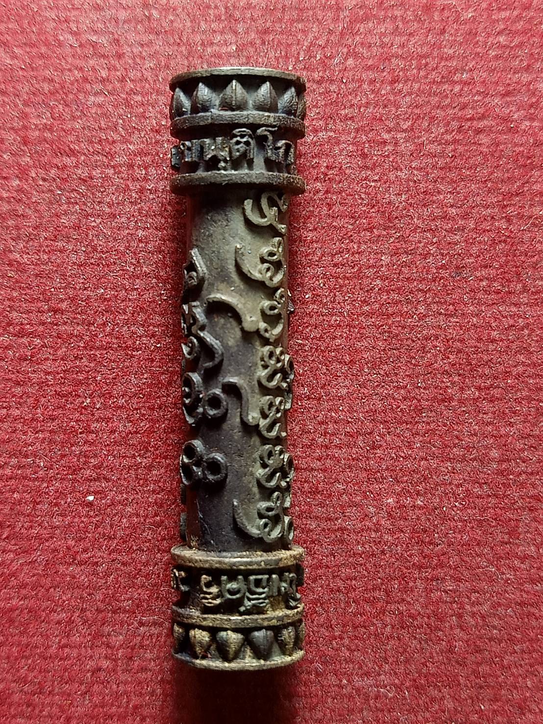 ตะกรุดหลวงปู่สอ ขันติโก ขนาด 1.5 นิ้ว วัดโพธิ์ศรี จ.นครพนม (SKU-13122)