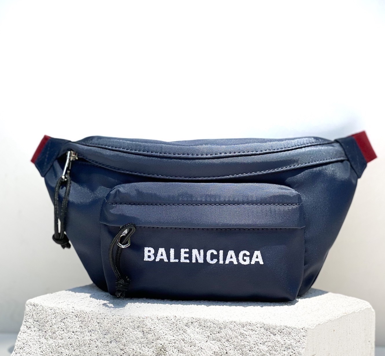 Balenciaga nylon belt bag