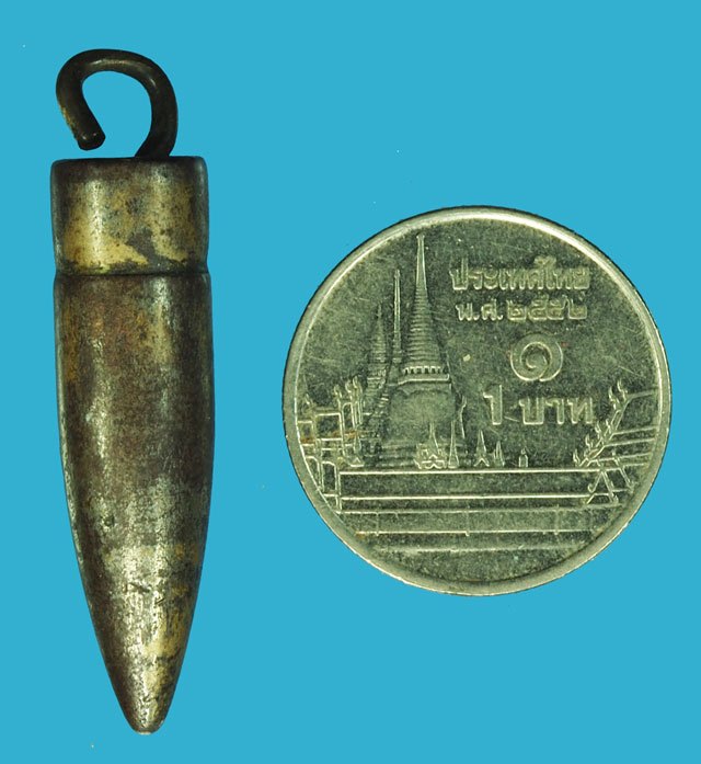 ขายแล้ว*37314 ตะกรุดหัวลูกปืน หลวงพ่อกวย วัดโฆษิตราราม ชัยนาท 27