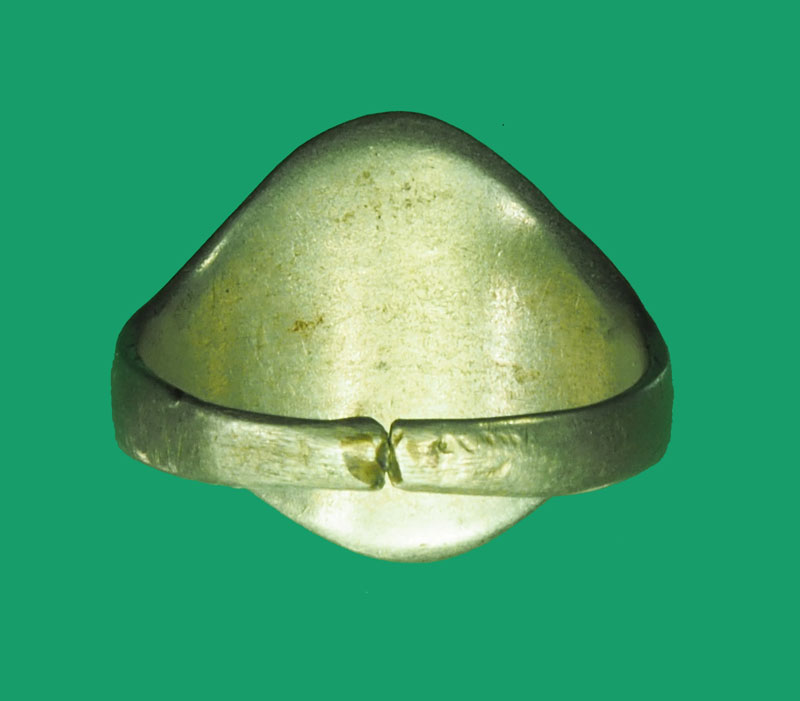 *32835 แหวนอัลปาก้าหน้าเงินลงถมหลวงพ่อแพ วัดพิกุลทอง สิงห์บุรี 82