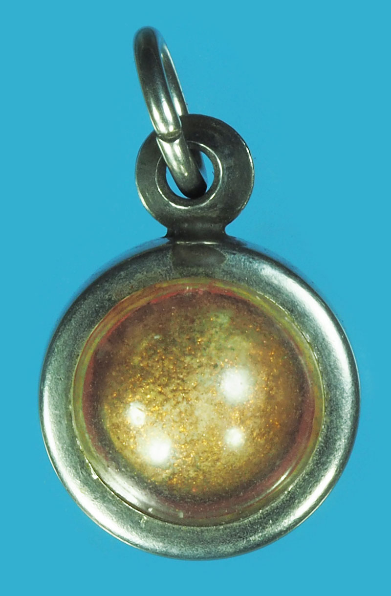 ขายแล้ว*38354 ลูกอมทาบรอนซ์ พอมีอายุ เลี่ยมสแตนเลส ไม่ทราบที่และปีสร้าง 12