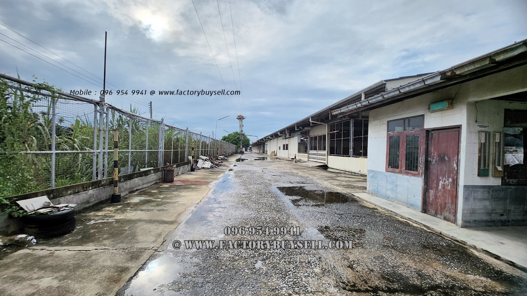 工厂出售,尺寸 10 莱,有许可证工厂 (Rg. 4), Krathum-Baen District, Samut-Sakhon ขายโรงงาน 10 ไร่ มีใบ รง.4 กระทุ่มแบน สมุทรสาคร