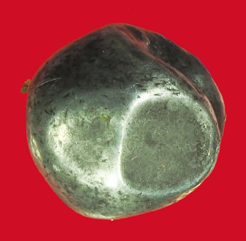 *38998 เงินพดด้วงสมัยอยุธยา ตราบัวยันต์ หนัก 1 บาท น้ำหนักประมาณ 14.75 กรัม 10.1