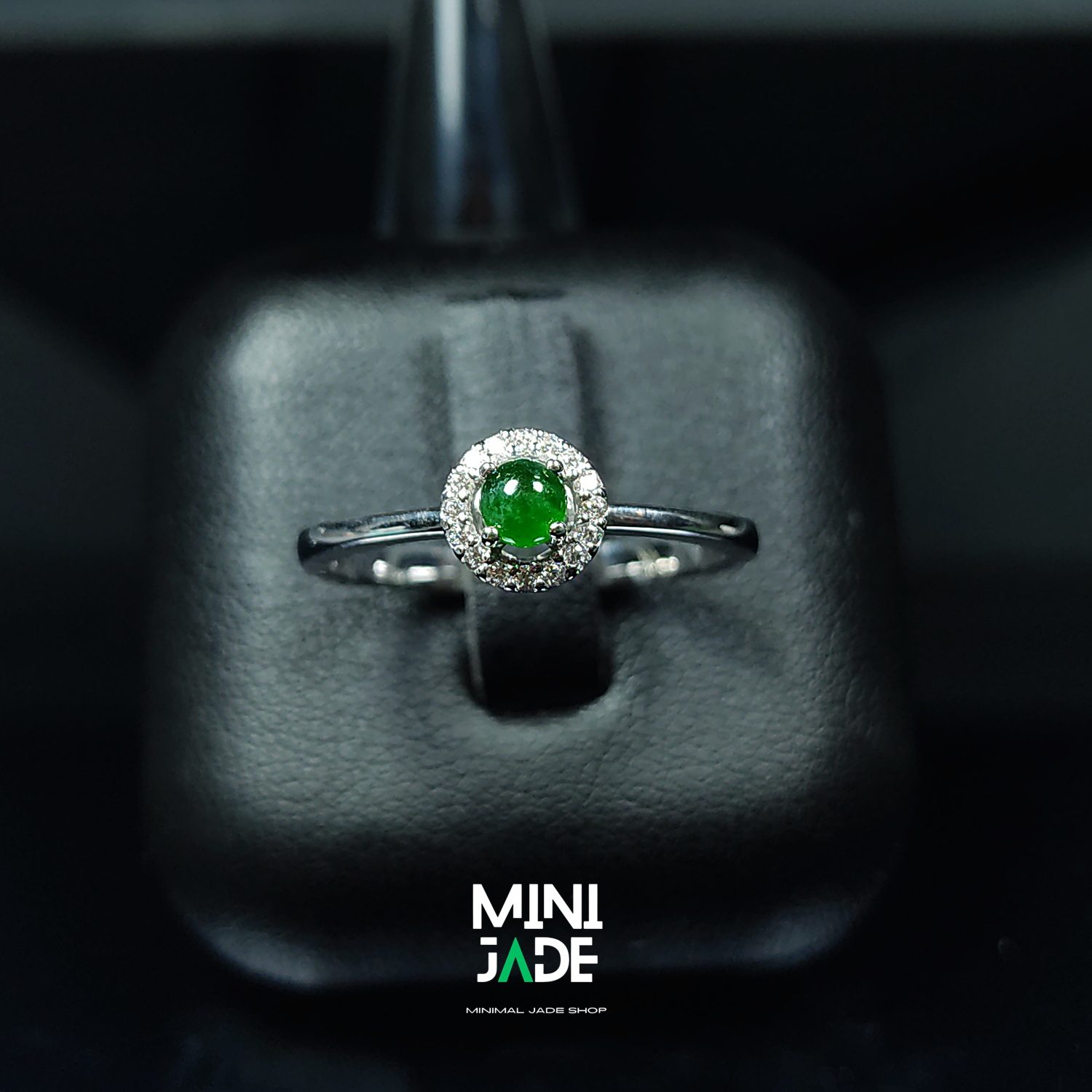 แหวนหยก jadeite เนื้อแก้วใส