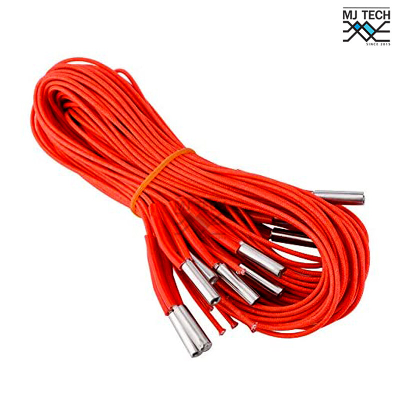 ฮีทเตอร์แท่ง Heating Tube Reprap DC 12V/24V 40W Ceramic Cartridge Heater for Hot End J-Head 6*20mm