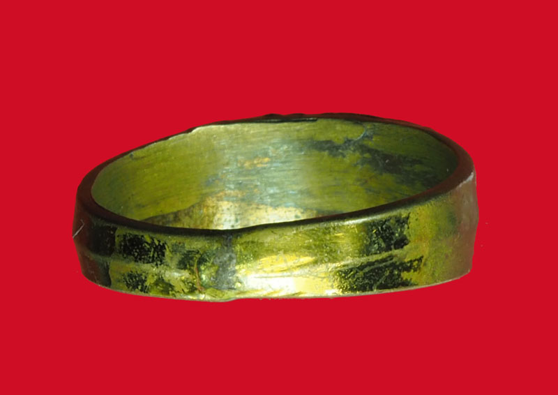 ขายแล้ว*31572 แหวนยันต์ลงยาหลวงพ่อจง วัดหน้าต่างนอก อยุธยา 12