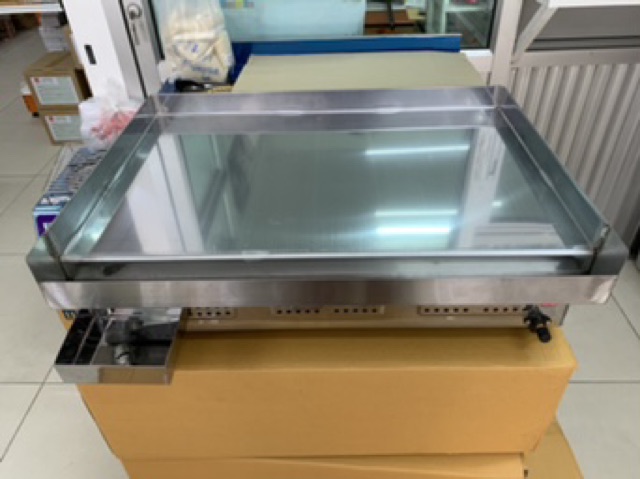 เตาสเต็ก อินฟาเรด BC-612 กระทะขนาด 61x45 ซม. โครงสร้างสแตนเลสทั้งตัว