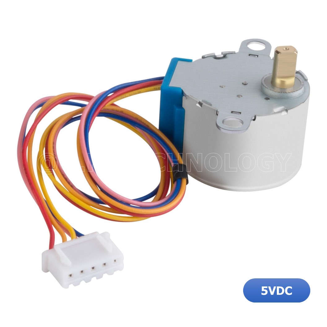 (1ชิ้น) AA087 สเต็ปมอเตอร์ 5V 4-Phase Stepper Step Motor 28BYJ-48 5V