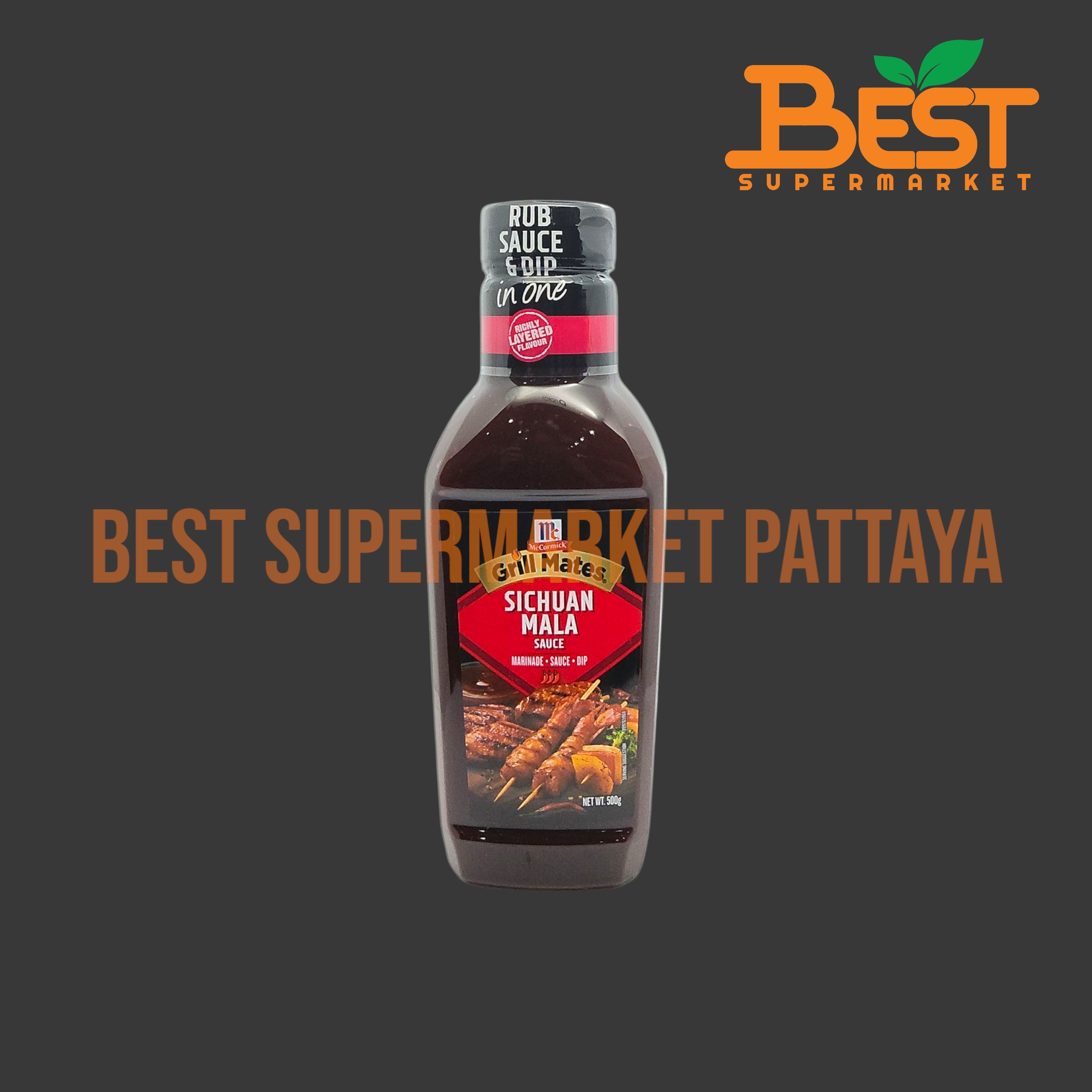 แม็คคอร์มิค ซอสเสฉวนหม่าล่า 500 กรัม. McCormick Sichuan Mala Sauce 500 g.