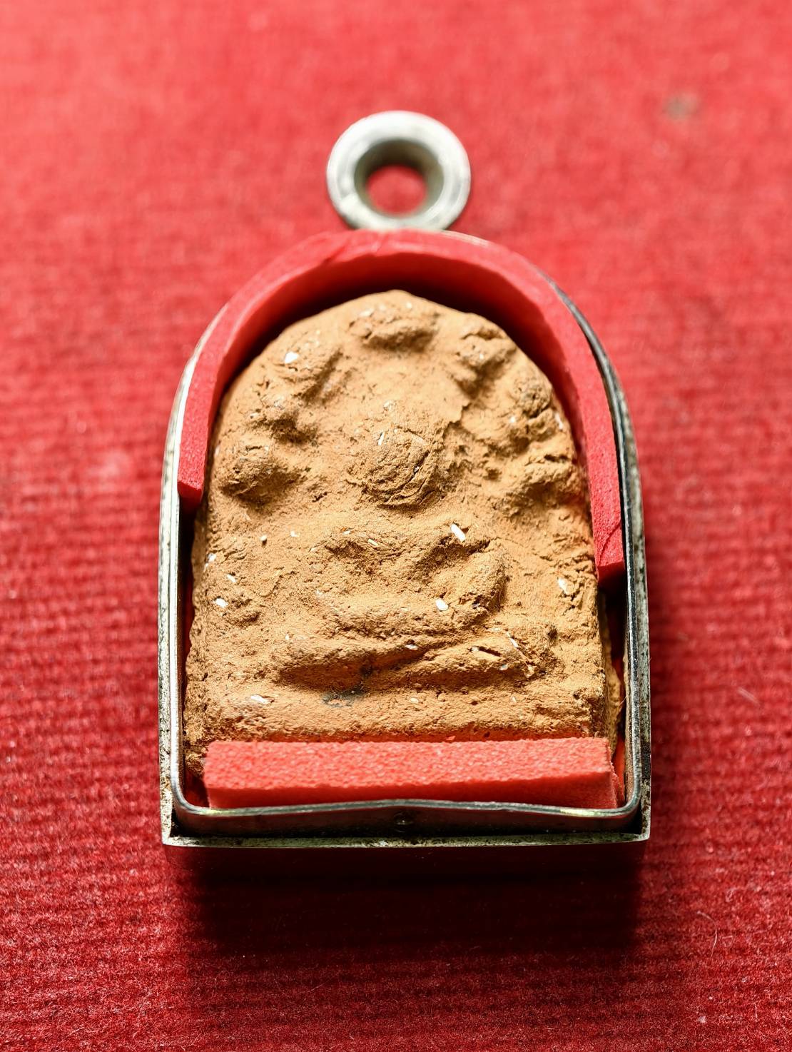 พระเนื้อดิน หลวงพ่ออั้น วัดพระญาติ จ.อยุธยา (SKU-13493)