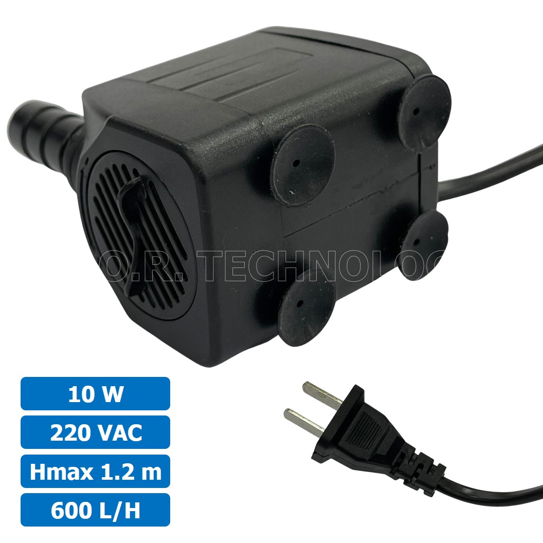 JING NUO ปั๊มน้ำ ปั๊มแช่ ปั๊มพัดลมไอเย็น 220V 3W/4W/5W/8W/10W/16W/20W/25W/35W/45W Water pump Submersible Pump JINGNUO