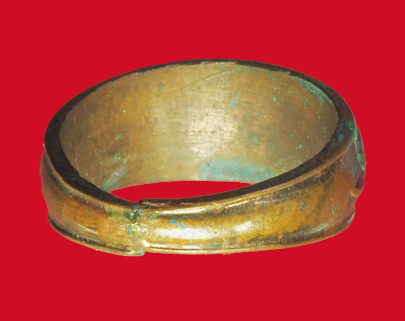 ขายแล้ว*33994 แหวนยันต์ลงยา หลวงพ่อจง วัดหน้าต่างนอก อยุธยา 12