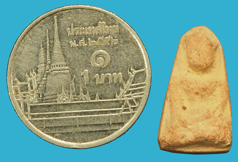 *37212 พระแผงเชตุพน ตัดเดี่ยว สุโขทัย เนื้อดิน 13