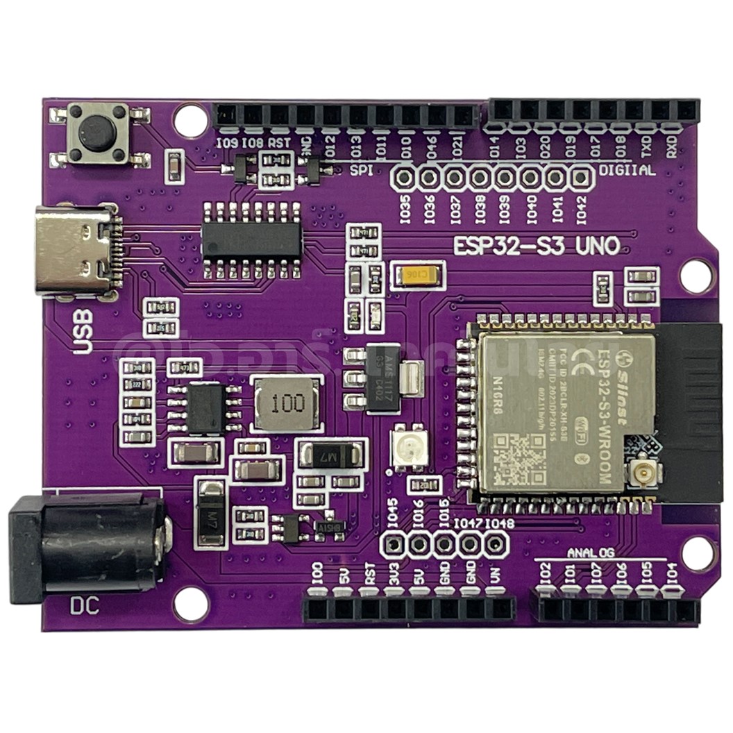 CB205 บอร์ด ESP32-S3 UNO WROOM-1-N16R8 module compatible with DevKitC-1 ESP-32-S3 N16R8 UNO