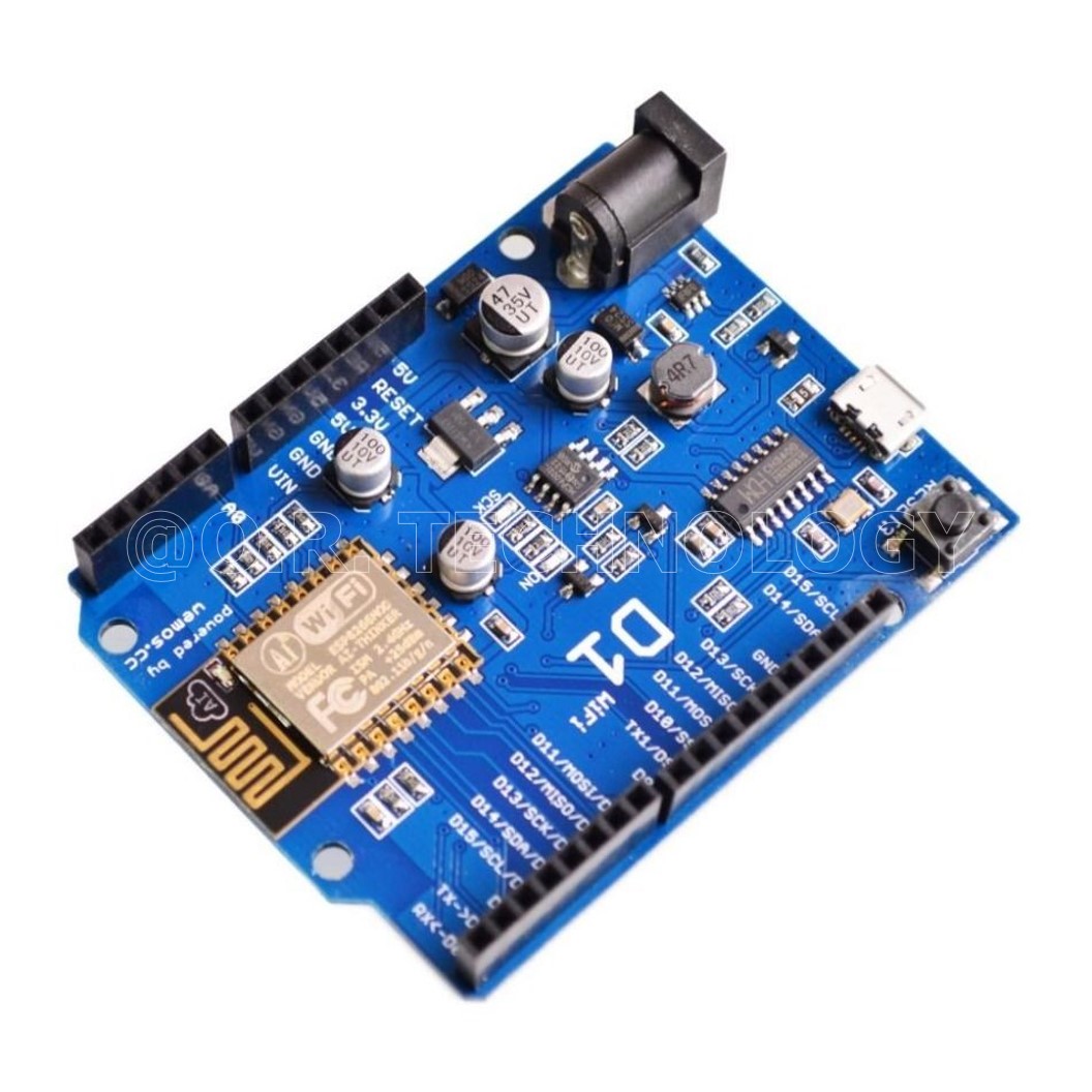 (1ชิ้น) AB111 บอร์ด WeMos D1 WiFi UNO Based ESP8266 Nodemcu Compatible IDE Arduino WiFi UNO Board