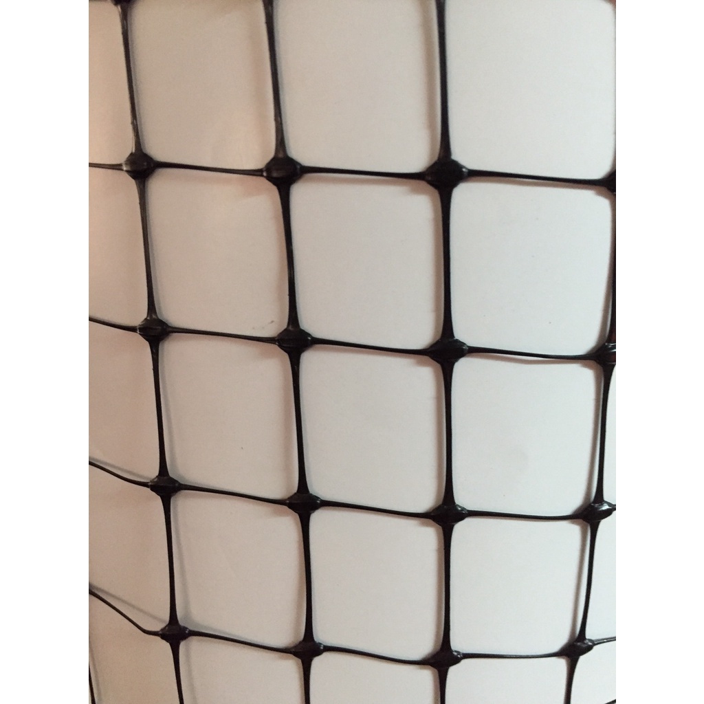 ตาข่ายเอ็นไก่ สี่เหลี่ยม ตา 3/4"x3/4" สีดำ (ราคารวมแวท) ตาข่ายล้อมไก่ ตาข่ายพลาสติก ไล่นกพิราบ ป้องกันนกพิราบ เอ็นล้อมกรงไก่